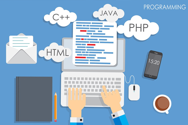 C++ và Java là 2 trong số những ngôn ngữ lập trình phổ biến nhất. Ảnh Internet