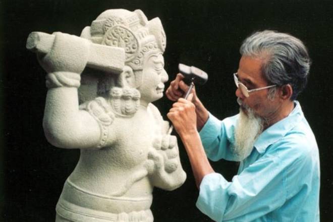 Điêu khắc là bộ môn nghệ thuật ra đời từ lâu. Ảnh Internet