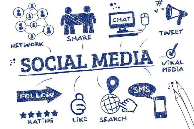 Hoạt động marketing trên các kênh social media đơn giản. Ảnh Internet