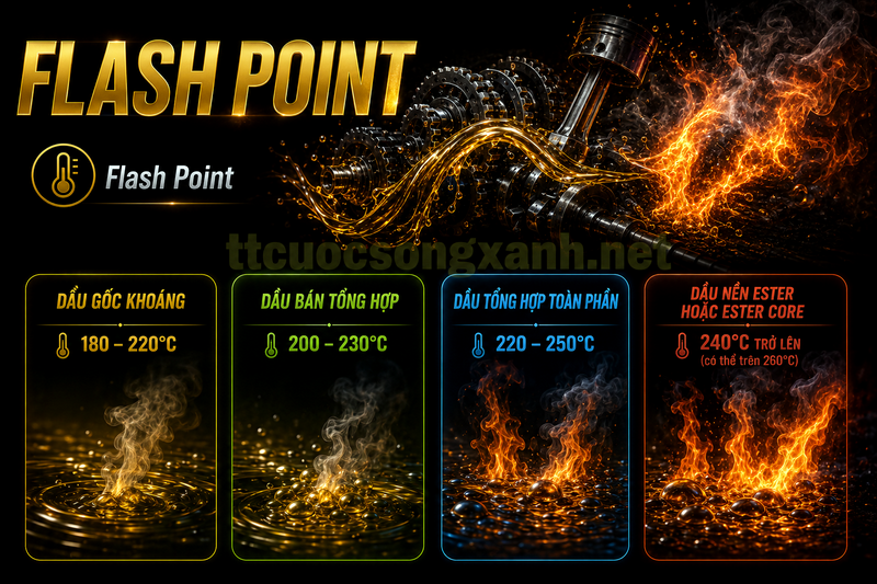 flash point nhiệt độ