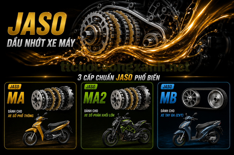 jaso dầu nhớt xe máy